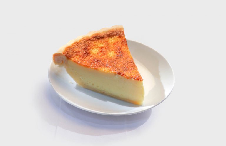 Egg Pie Sliced