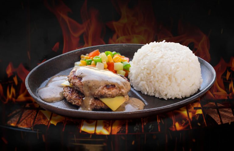 Sizzling Burger Steak
